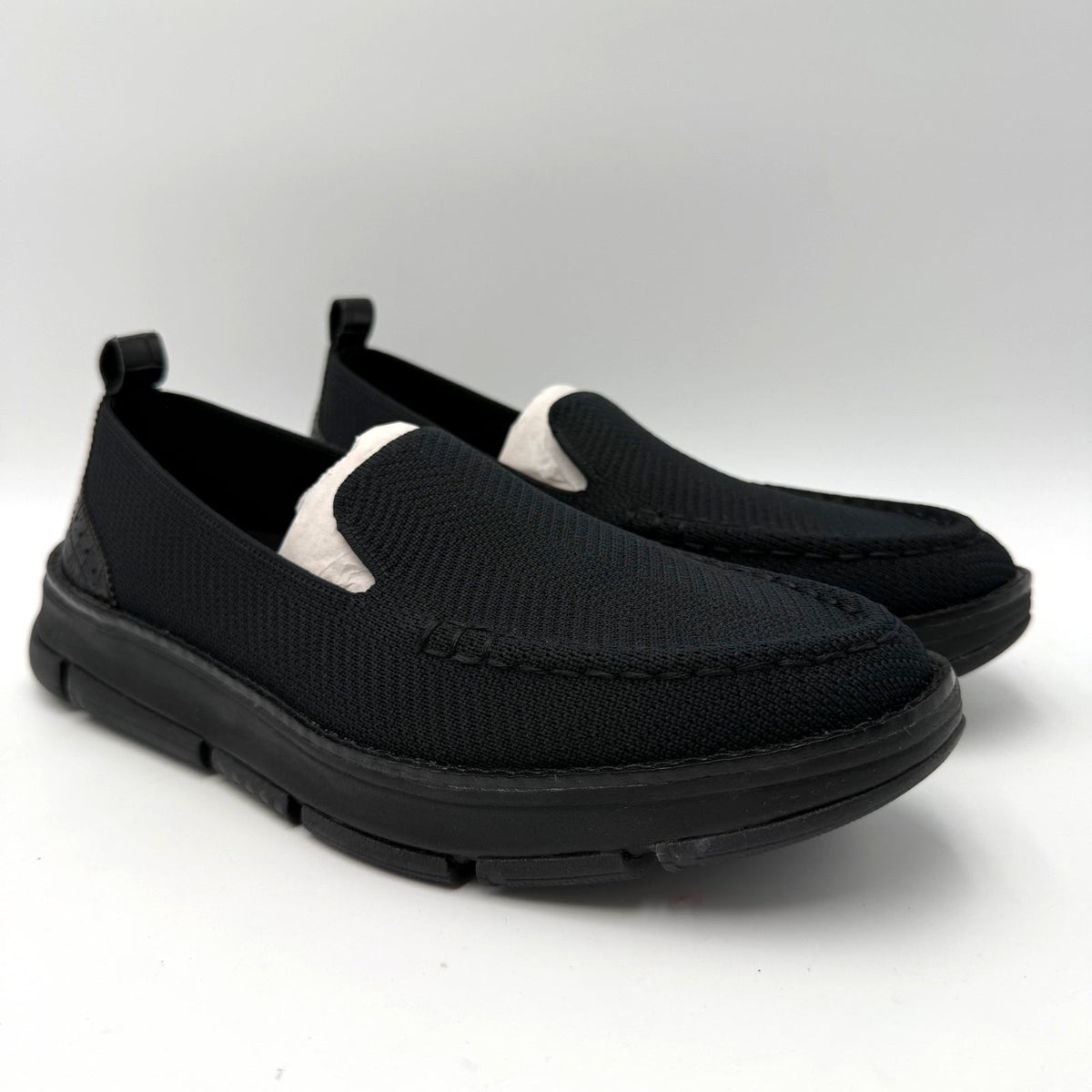 Cole Haan Womens ZeroGrand Rella Stitchlite Venetian Loafers Size 7.5 Black NIB