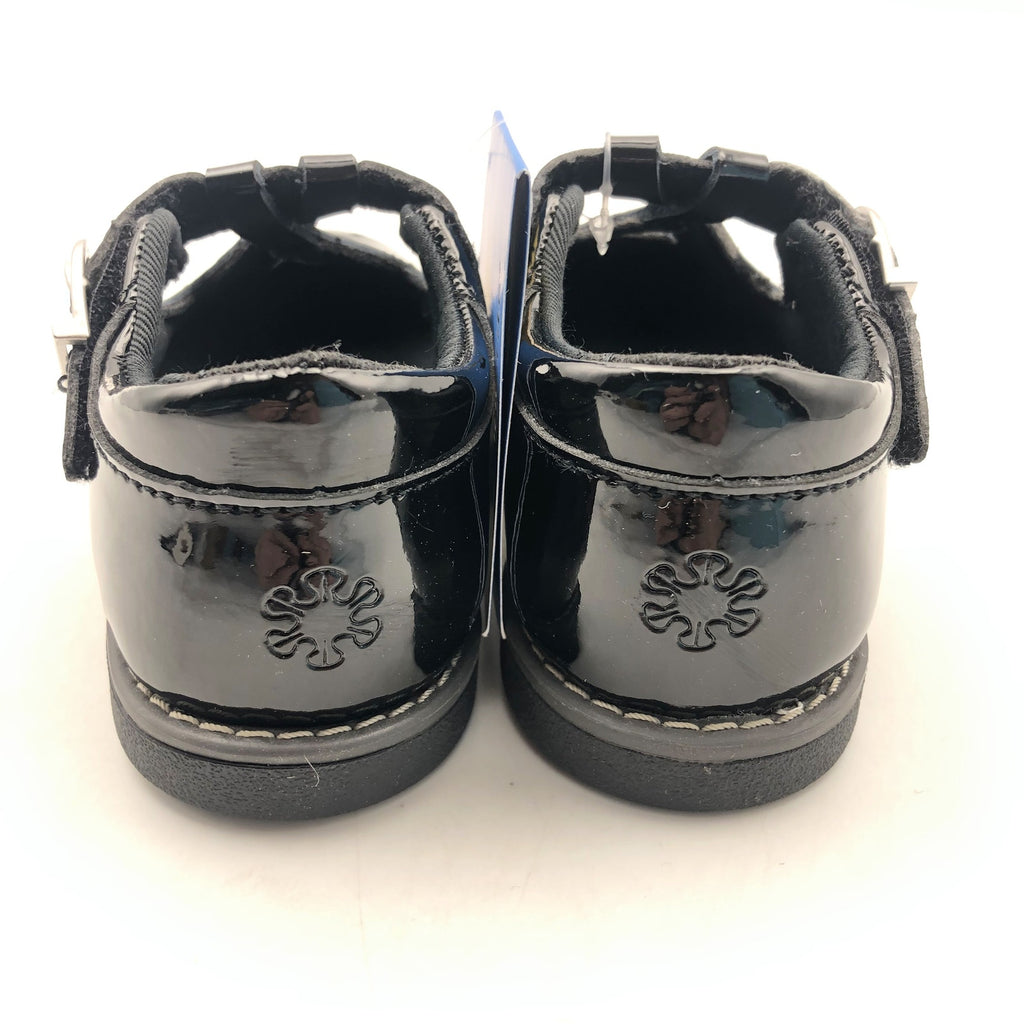 Stride Rite Girls SR Susie Mary Jane Flat Size 13 Toddler Shoes Black NIB