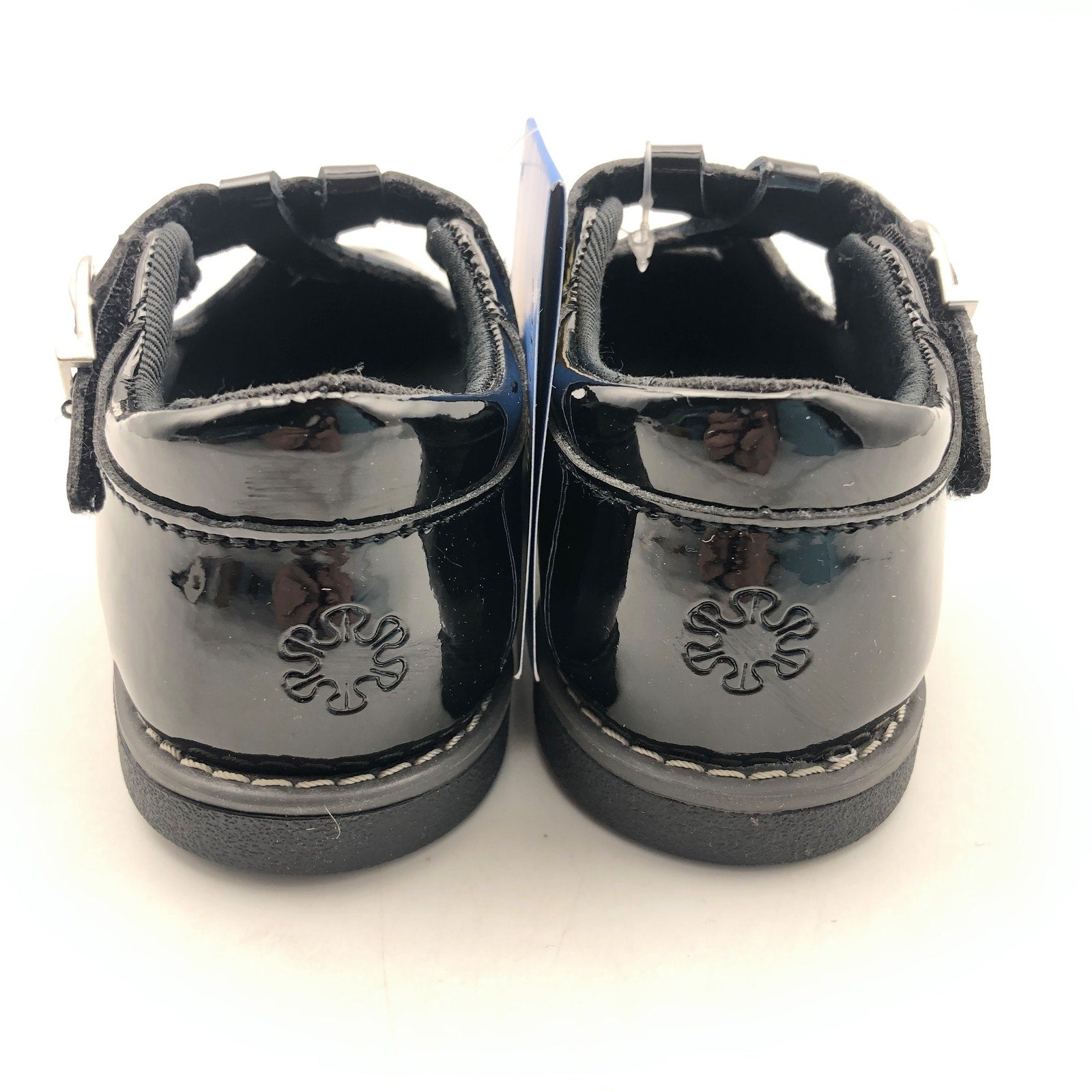 Stride Rite Girls SR Susie Mary Jane Flat Size 13 Toddler Shoes Black NIB