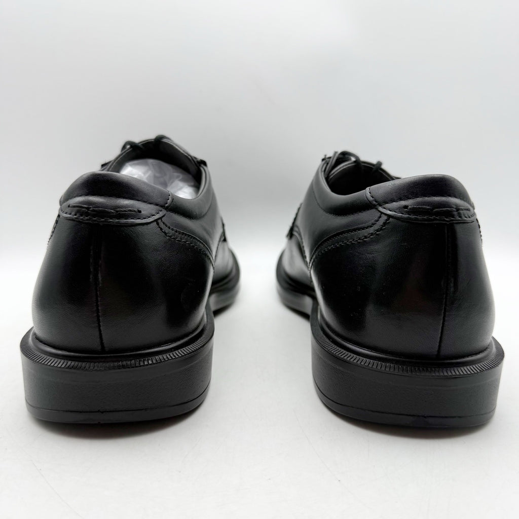 SAS Mens Ambassador Lace Up Comfort Oxford Shoes US 9.5 Wide Black Leather NWOB