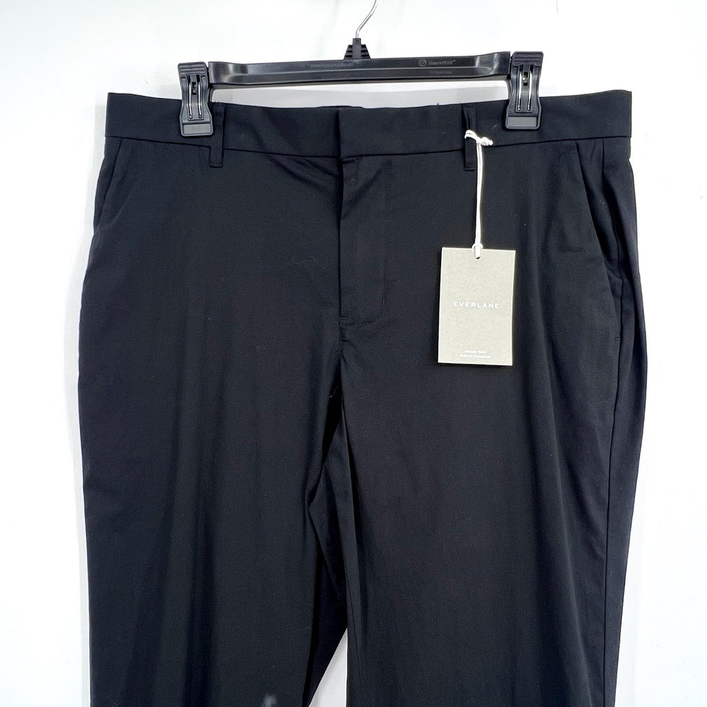 EVERLANE Men's The Athletic Fit Air Chino Pants 31x30 Black Flat Front NWT