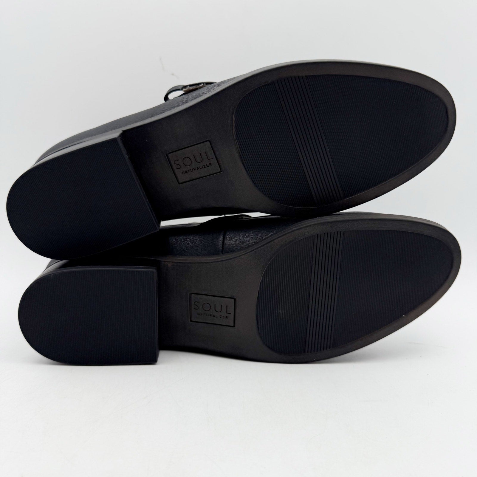 Soul Naturalizer Womens Ramona Mary Jane Flats US 9 Wide EU 40 Black NIB