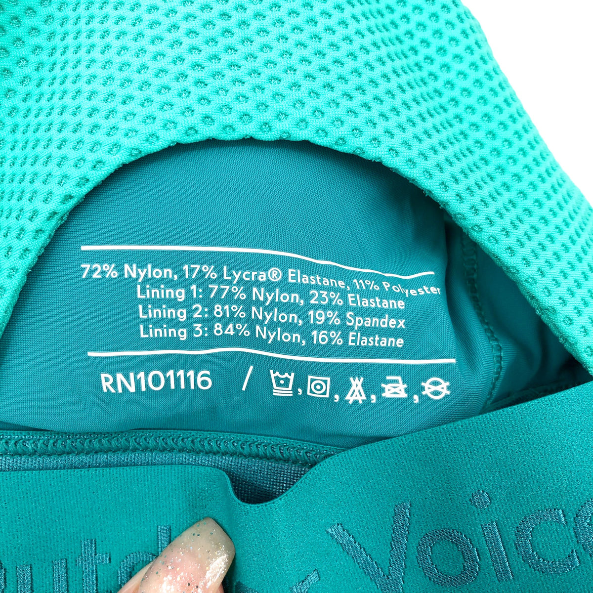 OUTDOOR VOICES Womens Doing Things Sports Bra XXS Green Peacock Racerback NWT