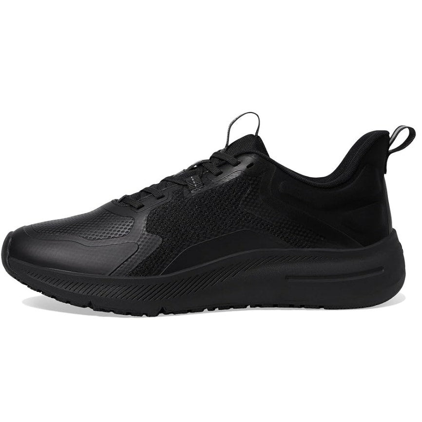 Shoes for Crews Mens Crossing Work Shoe US 7.5 Wide Black SR Water Resistant NIB