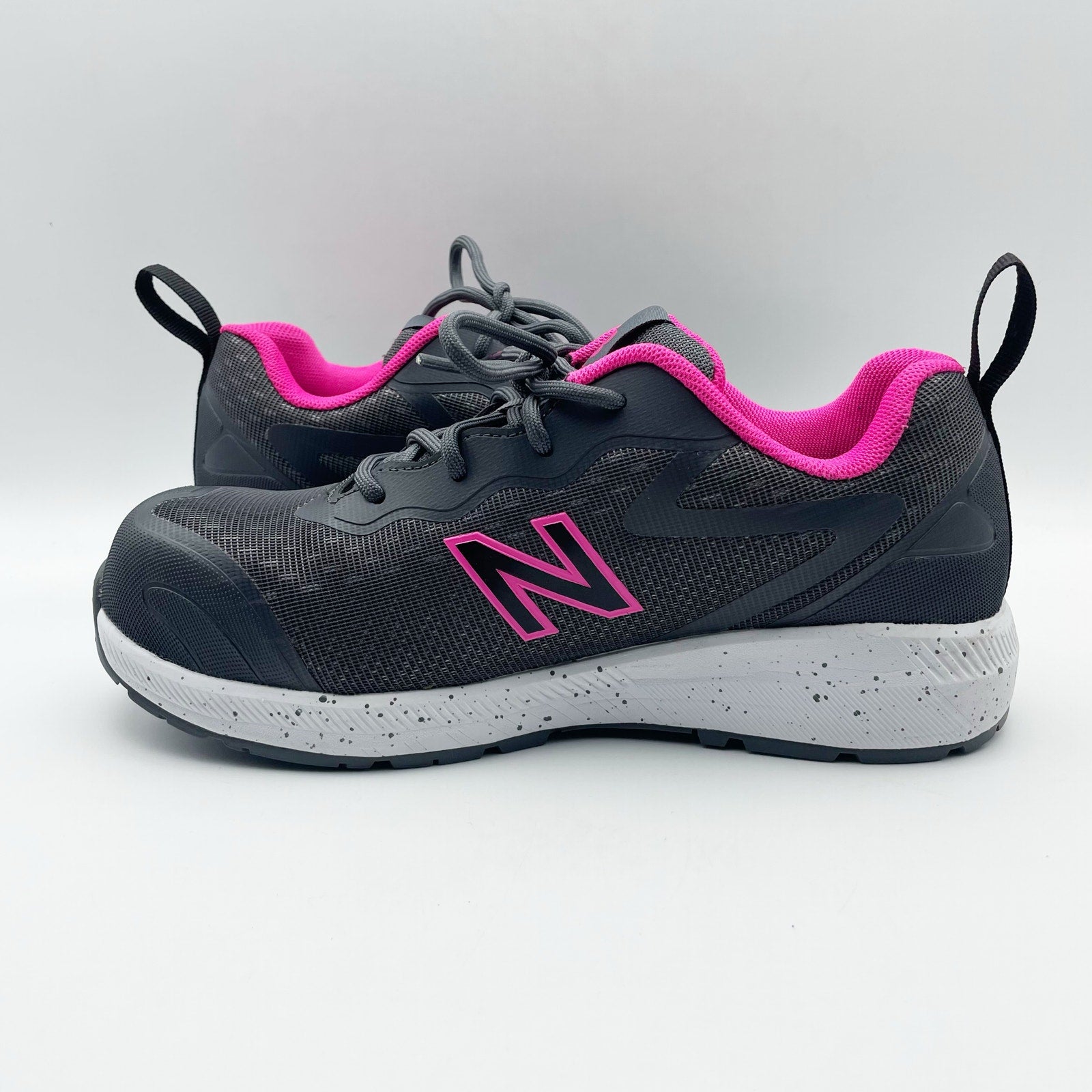New Balance Womens Logic Work Shoes Size 6.5 Grey Comp Toe EH PR SR Sneakers NIB