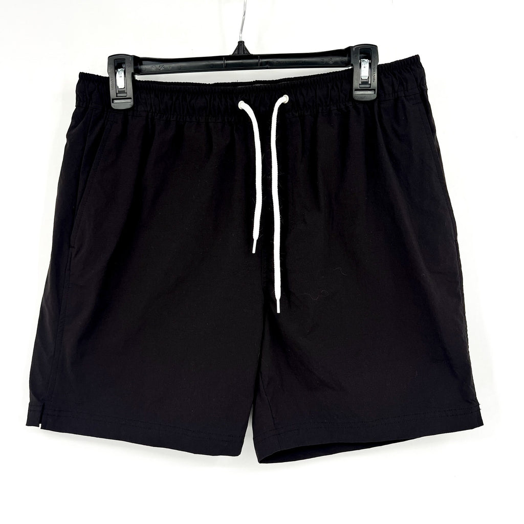 EVERLANE Men's The ReNew Swim Shorts Medium Black Drawstring NWT