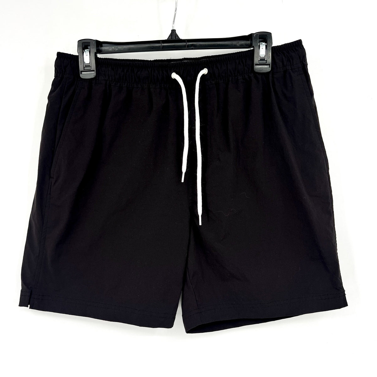 EVERLANE Men's The ReNew Swim Shorts Medium Black Drawstring NWT