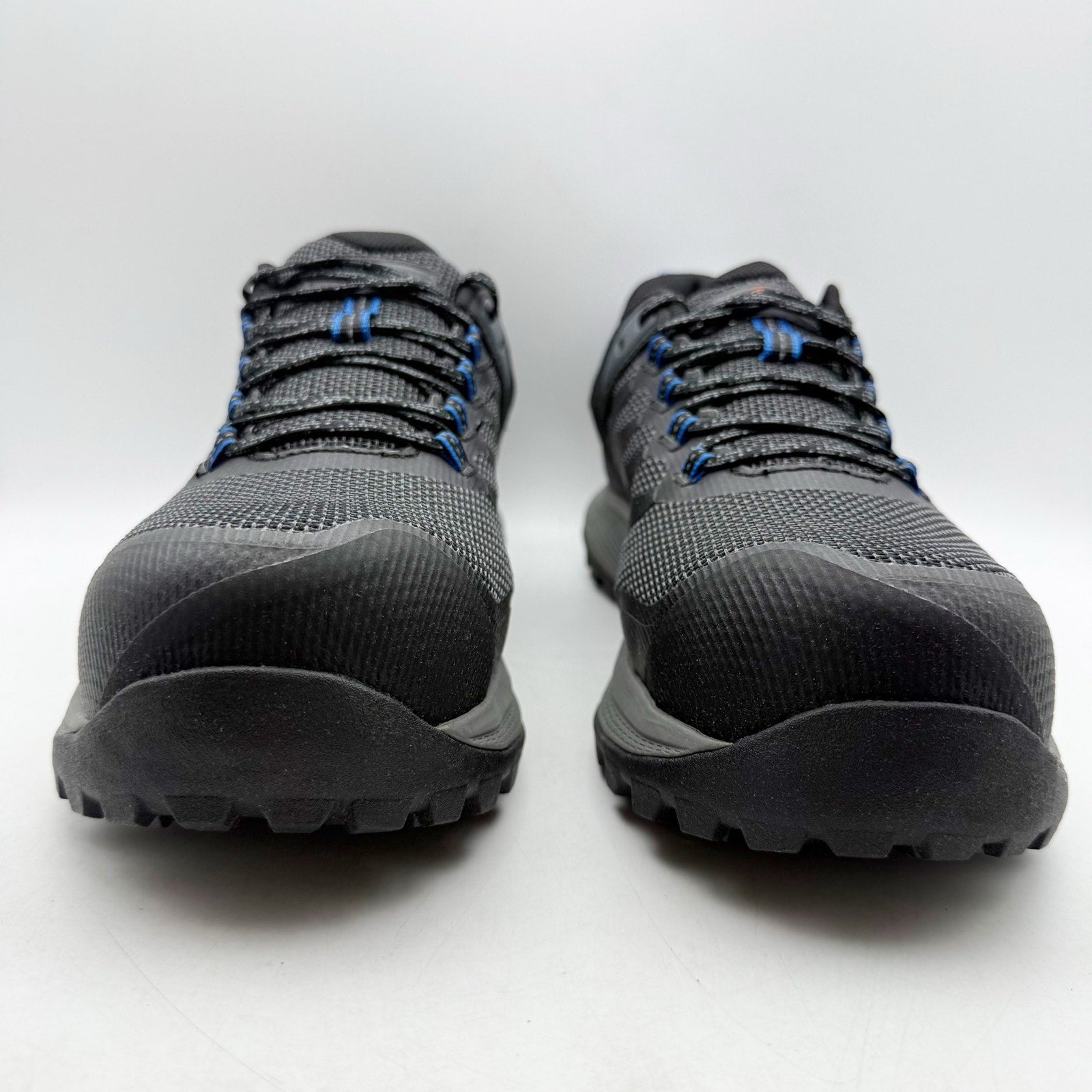 Merrell Mens Nova 3 Work Sneakers US 11.5 Black Blue SR Comp Toe Shoes NIB