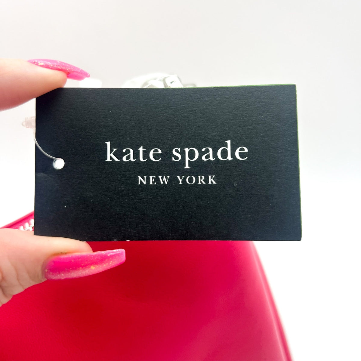 KATE SPADE Grace Chain Shoulder Bag Pink Rosehip Fine Grain Leather NWT