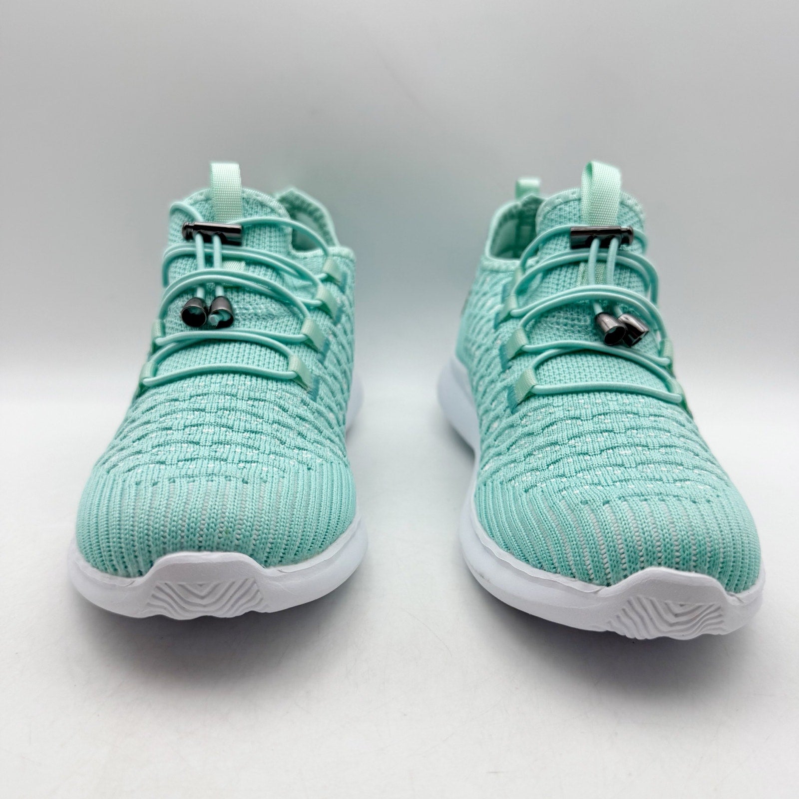 Propet Womens Travelbound Sneakers US 6 M Icy Mint Blue Bungee NIB
