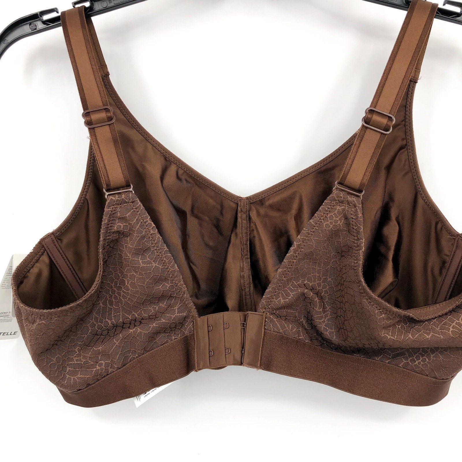 Chantelle Women's 1892 C Magnifique Bra 40 DD Brown Print Wirefree NWT