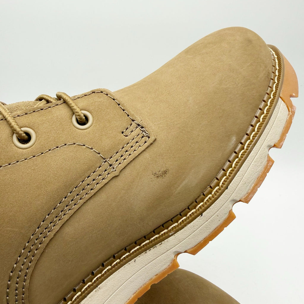 Carhartt Mens Millbrook Wedge Boots US 14 M Khaki Tan Leather Waterproof NIB