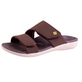 Spenco Womens KHOLO NUEVO Comfort Slide Sandals 9.5 WIDE Brown French Toast NWT