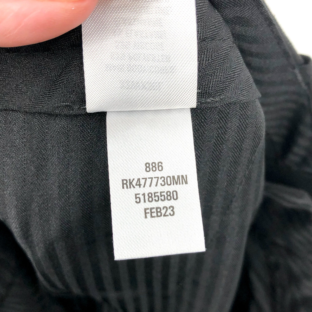 NORDSTROM RACK Men's Trim Fit Dress Pants 32x30 Straight Leg High Rise NWOT