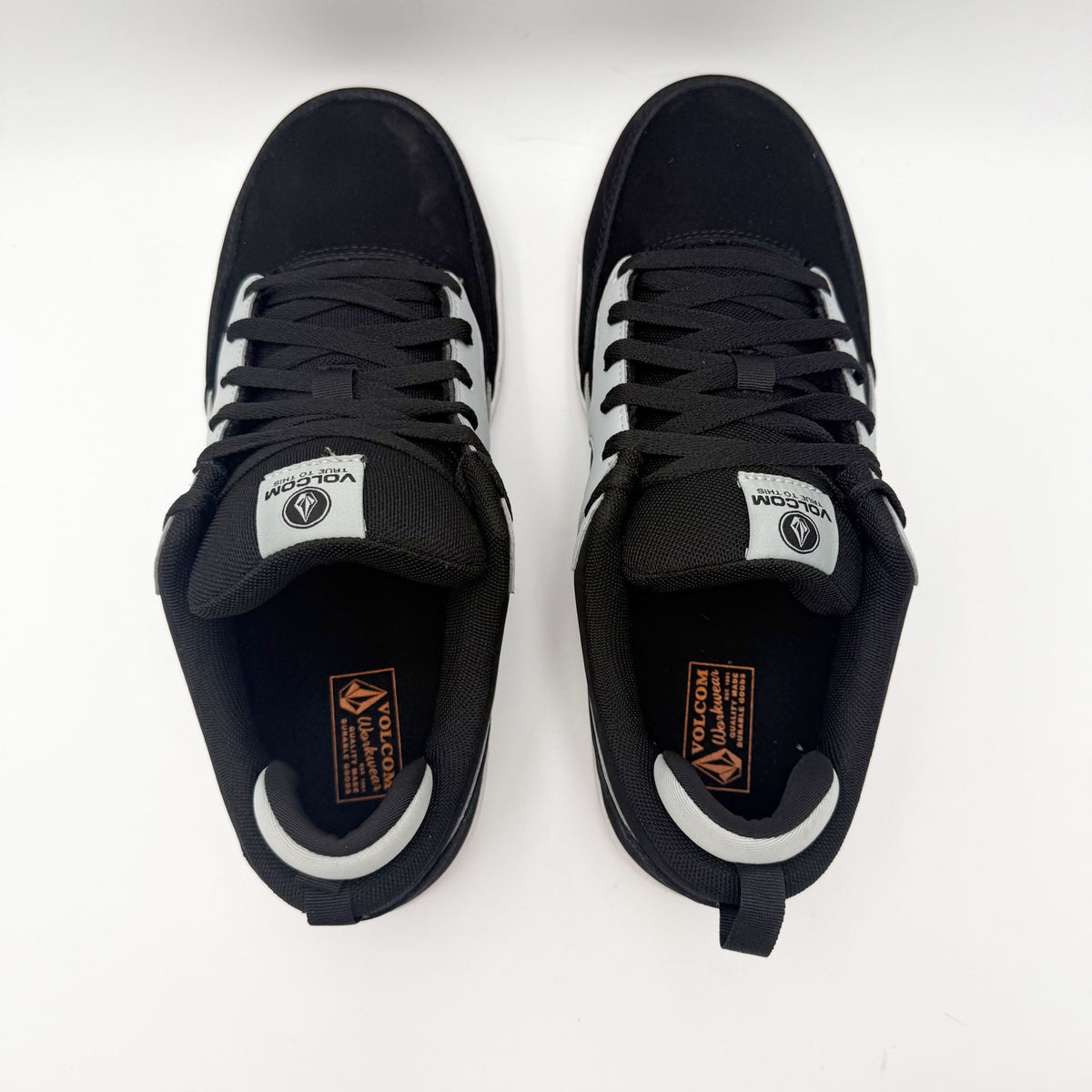 Volcom Mens Vitals Skate Work Shoes Size 8.5 M Blue Black EH Composite Toe NIB