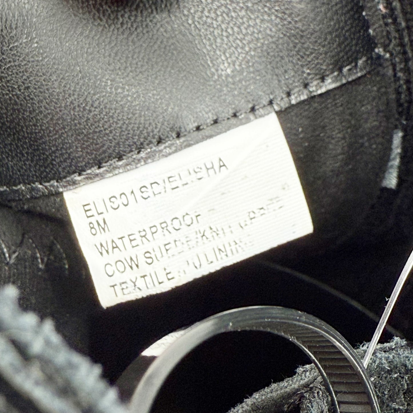 Blondo Womens Elisha Knee High Boots US 8 M Black Suede Waterproof NWOB