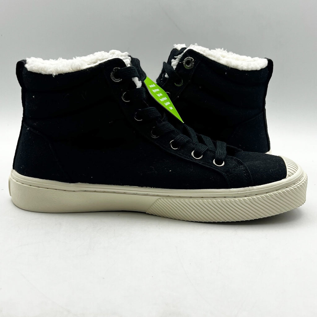 Cariuma OCA Therma High Top Sneakers Mens 8.5 Womens 10 Black Water Repel NIB