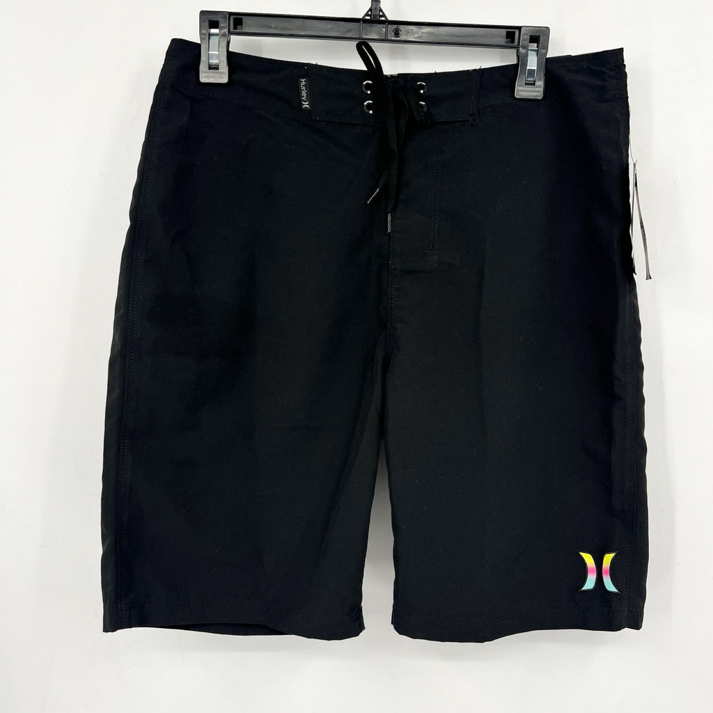 Hurley Mens One and Only Gradient Board Shorts Size 30 Small Black NWT