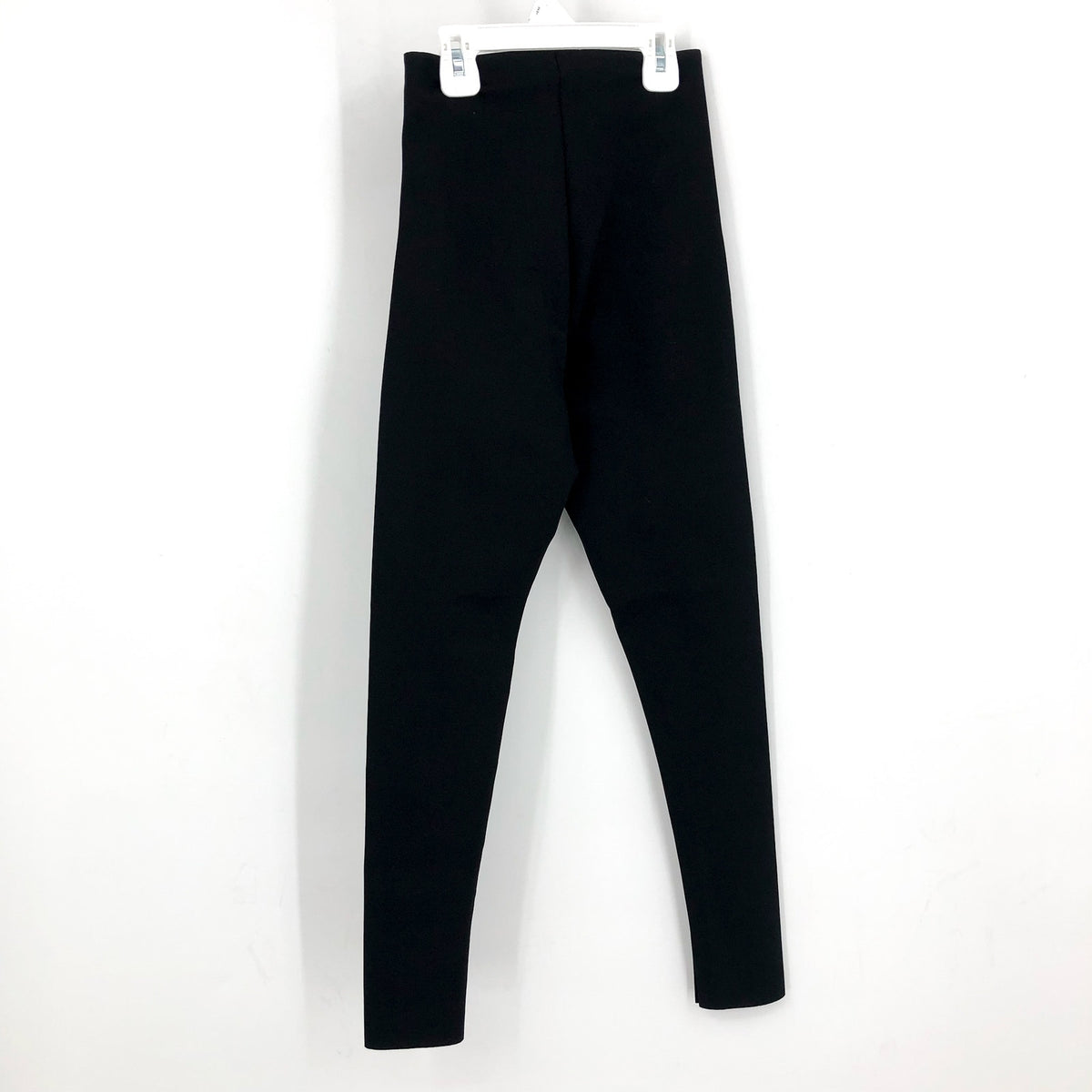COMMANDO Women's High Waisted Neoprene Leggings Small Black Stretch NWT
