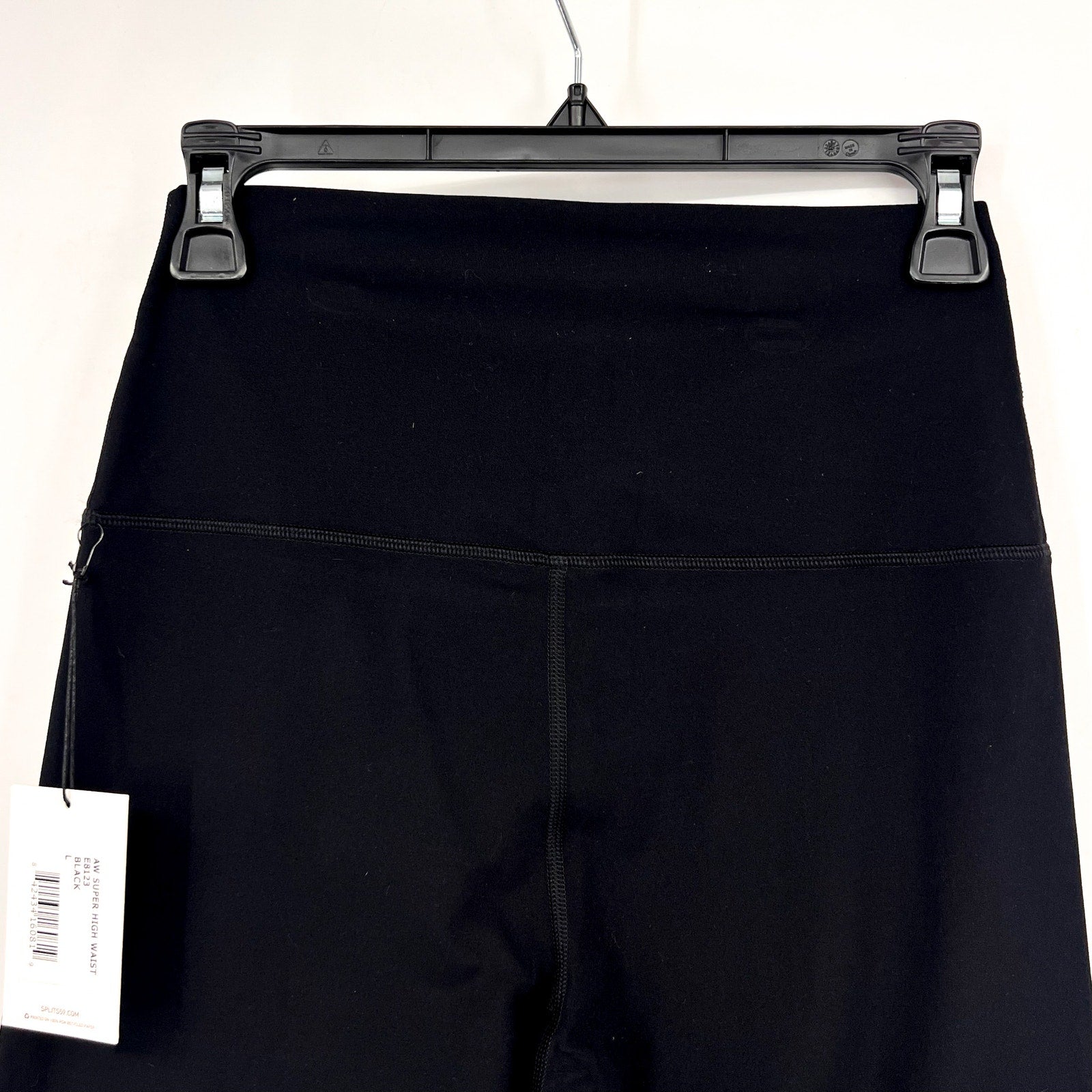 SPLITS59 Women's Airweight Super High Waist 7/8 Leggings Large Black NWT