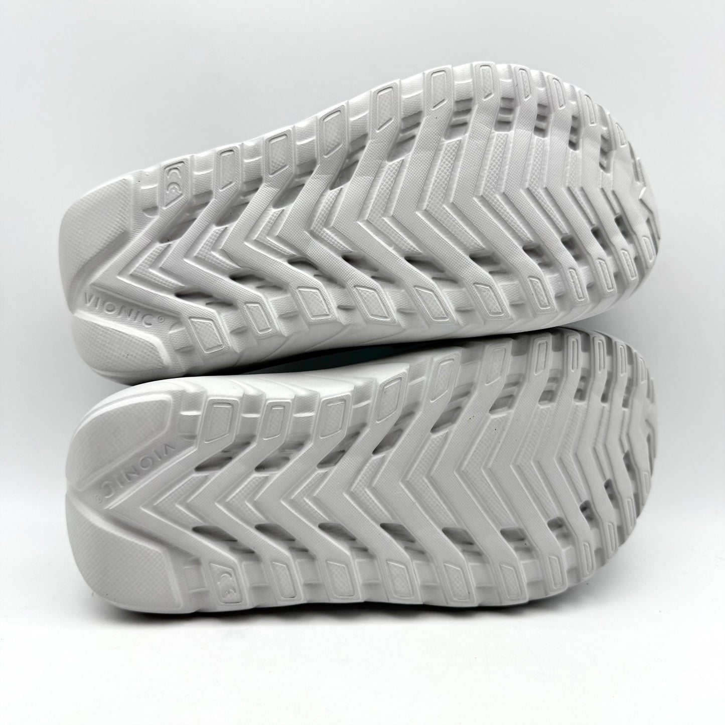 VIONIC Womens Rejuvenate Slide Sandals US 7 M EU 37 Grey Platform Slip On NIB