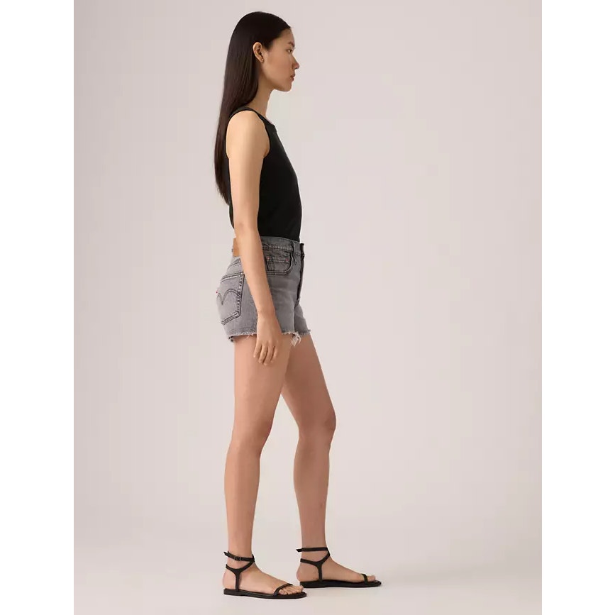 LEVIS Womens 501 Original Fit Shorts Size 26 US 2 Gray 56327-0325 NWT