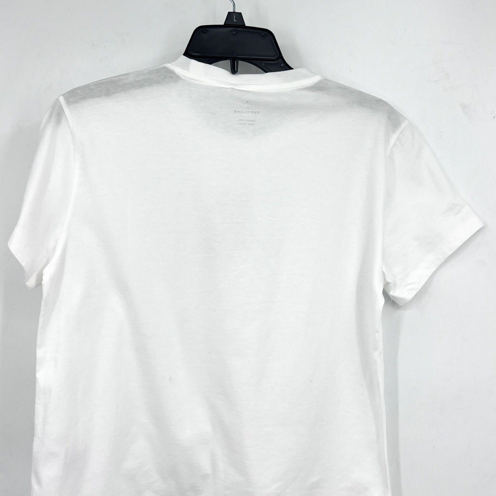 EVERLANE Women's The Box-Cut Tee Small White Essential Cotton Crewneck NWT