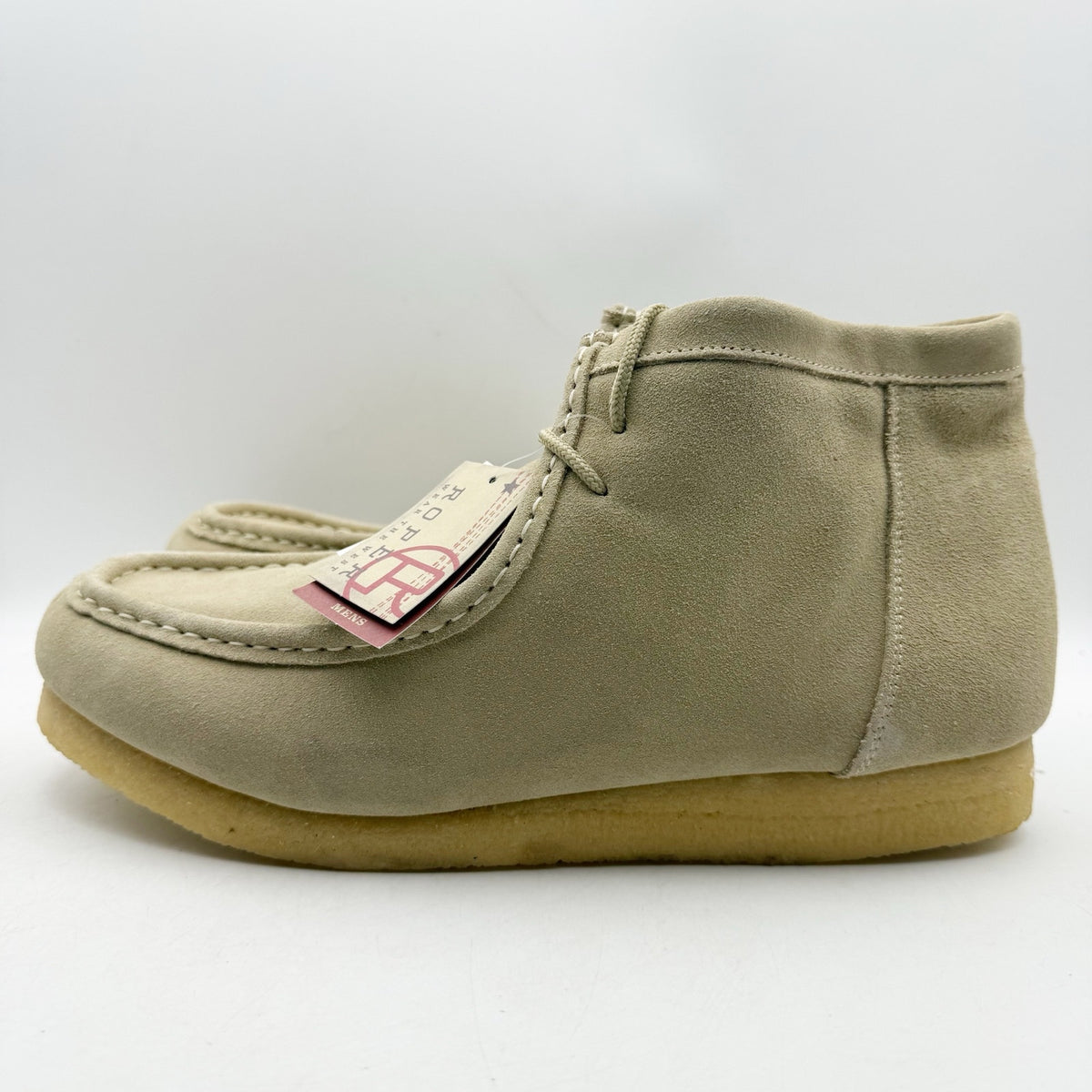 Roper Mens Gum Sticker Chukka Ankle Boots Size 14 EU 47.5 Tan Taupe Suede NWT