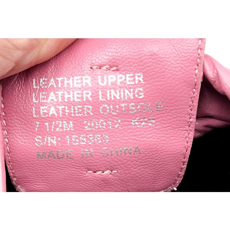 Tory Burch Womens 35mm Ruched Slide Sandals US 7.5 M Pink Bubblegum Leather NIB