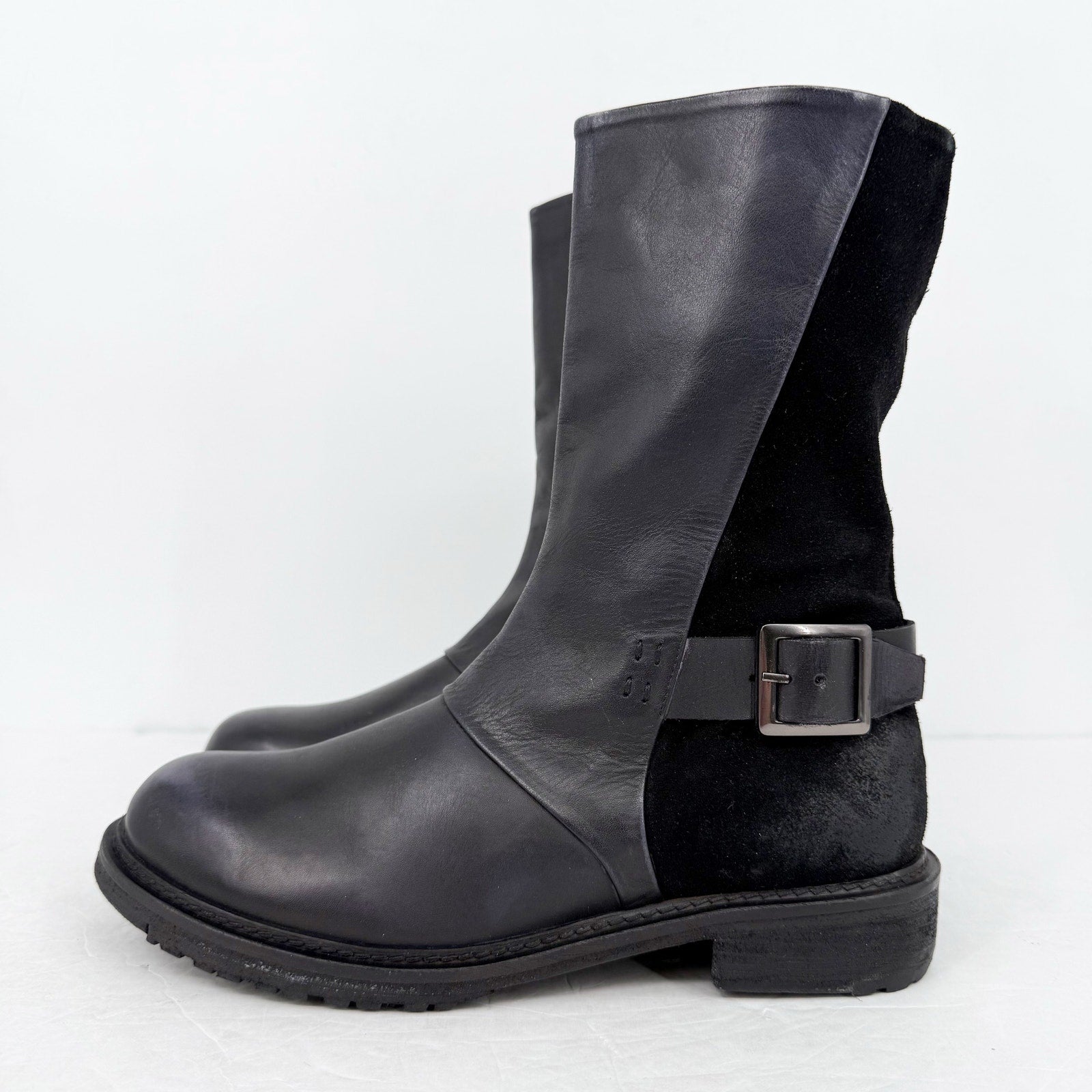 Vintage Foundry Womens Camila Bootie US 8.5 EU 39 Black Leather NIB