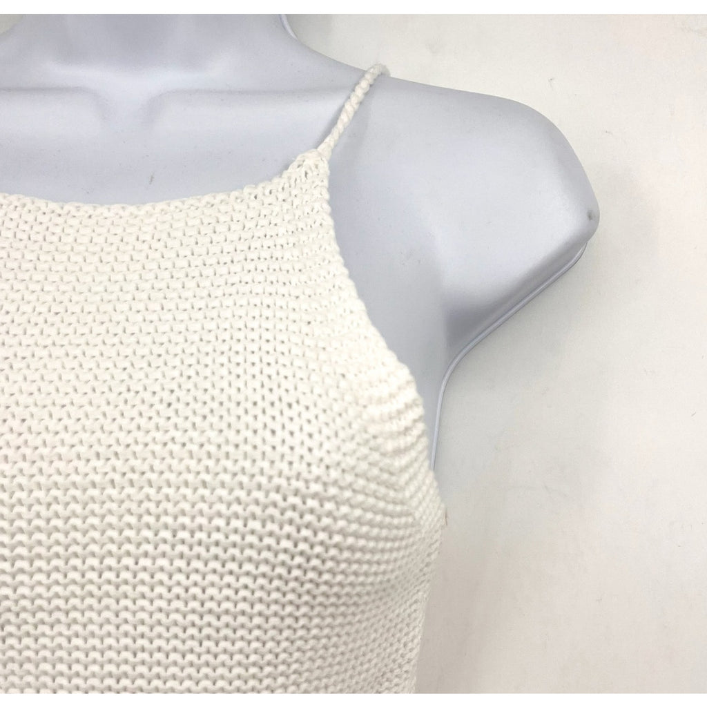 BARDOT JUNIOR Girls Andi Knit Top Size 12-14 LARGE Orchid White Tie Back NWT
