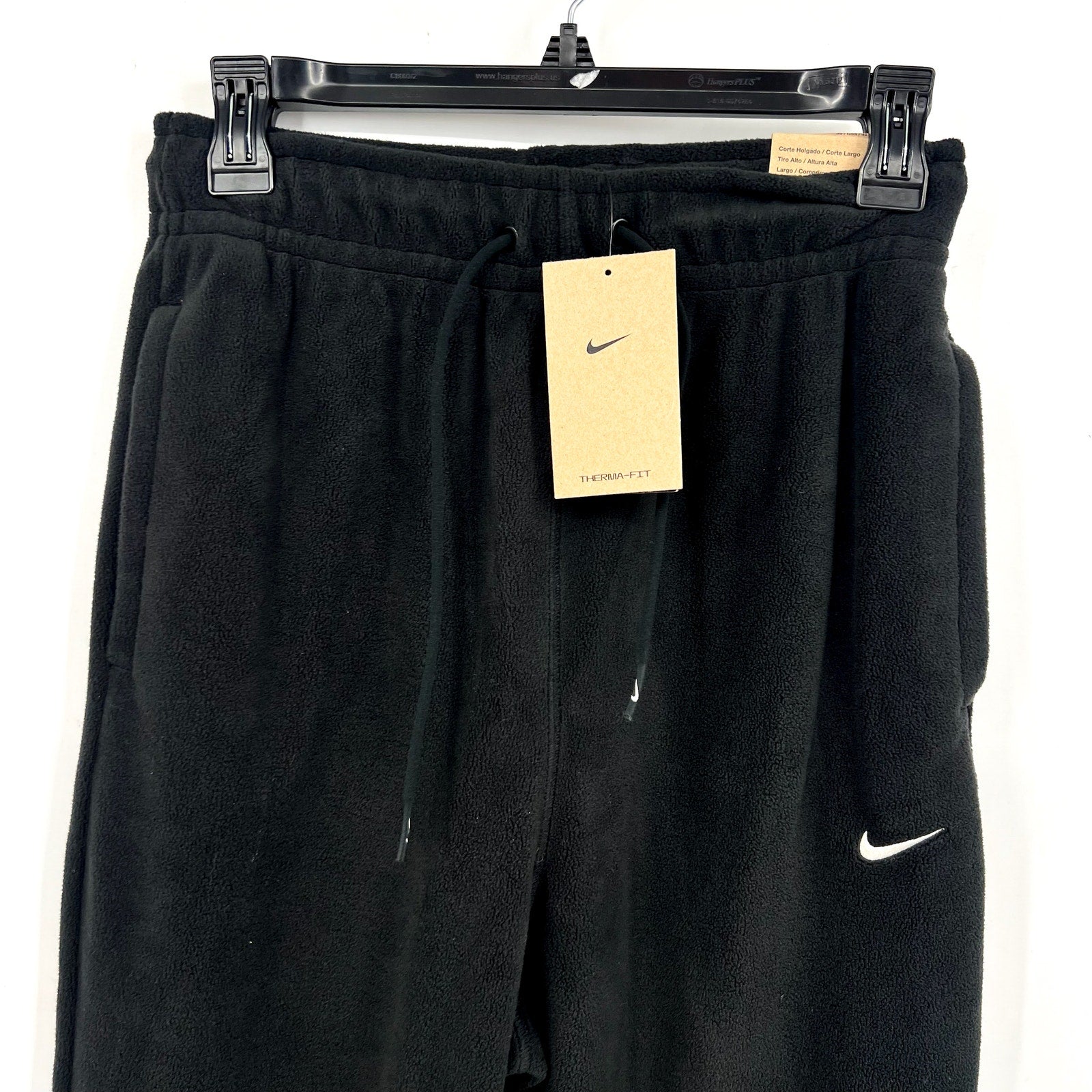 NIKE Women's Thermal Fit Fleece Polar Joggers XS Black Sweatpants NWT