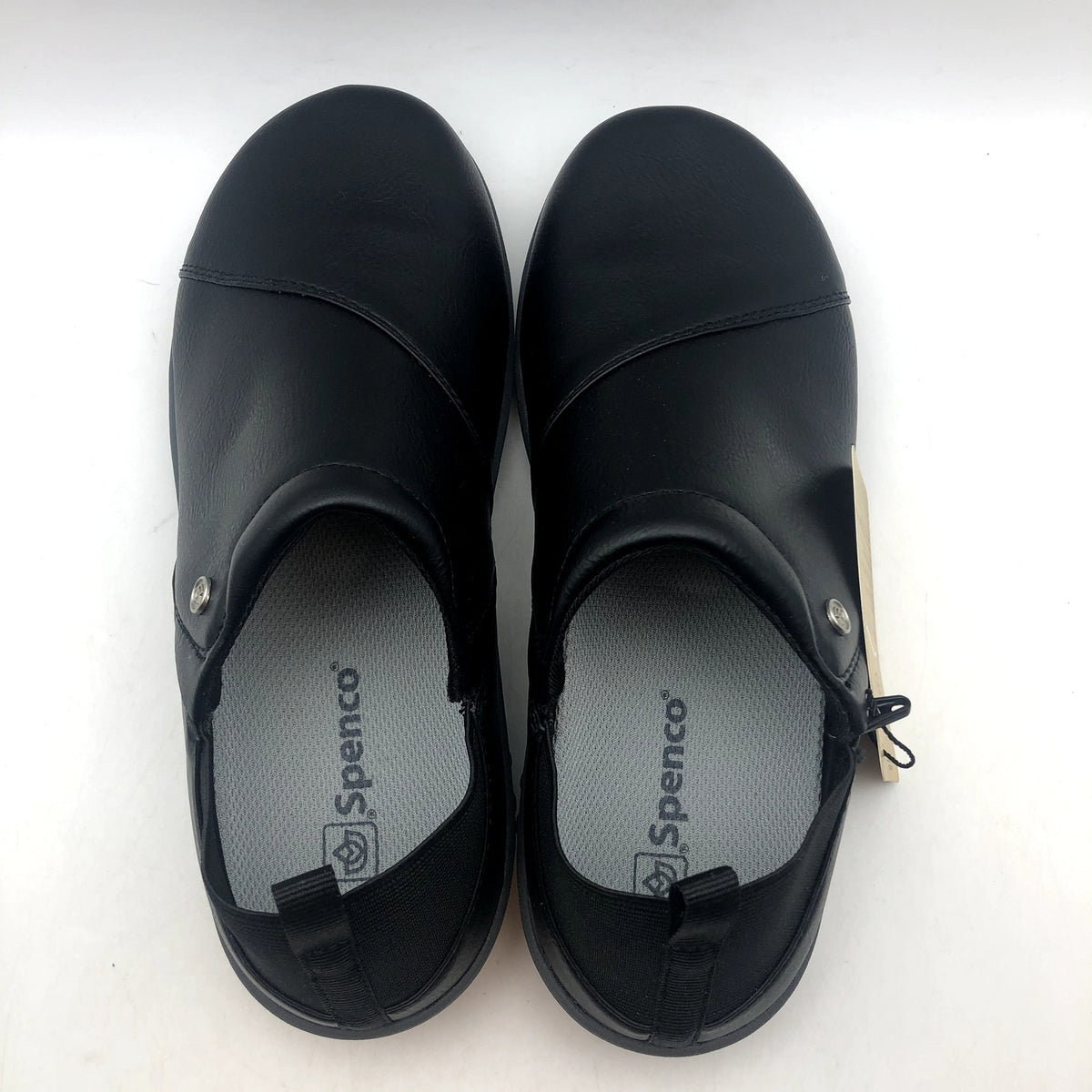 Spenco Womens Brooklyn Convertible Casual Sneakers Size 6 Black Slip On NIB