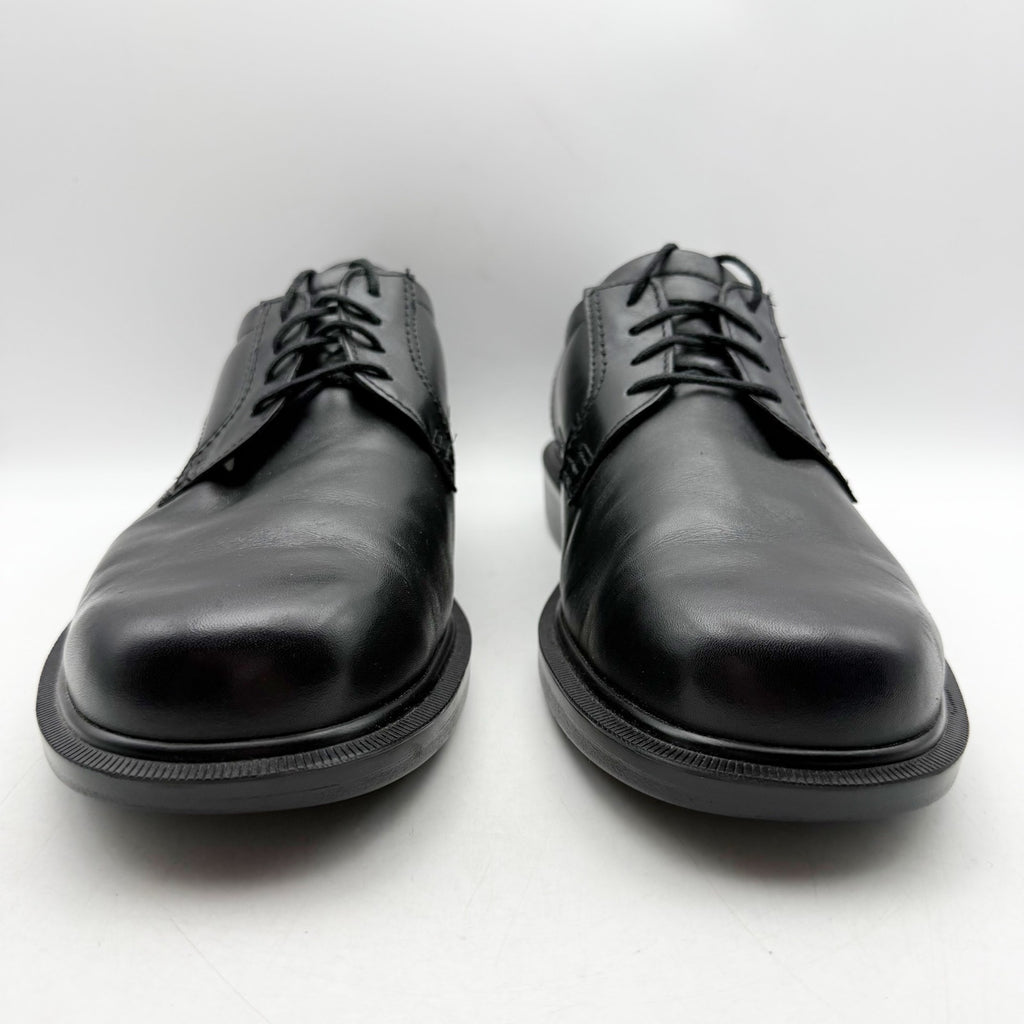 SAS Mens Ambassador Lace Up Comfort Oxford Shoes US 9.5 Wide Black Leather NWOB