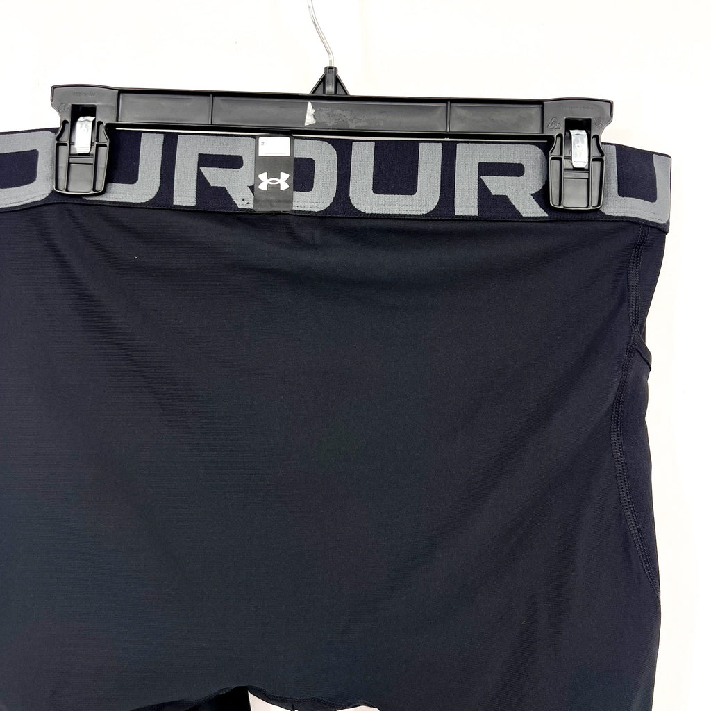 UNDER ARMOUR Men's UA HeatGear Armour Shorts XL Black Base Layer NWT