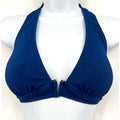 TOMMY BAHAMA Women's Island Cays Halter Bikini Top Medium Blue Indigo Tide NWT