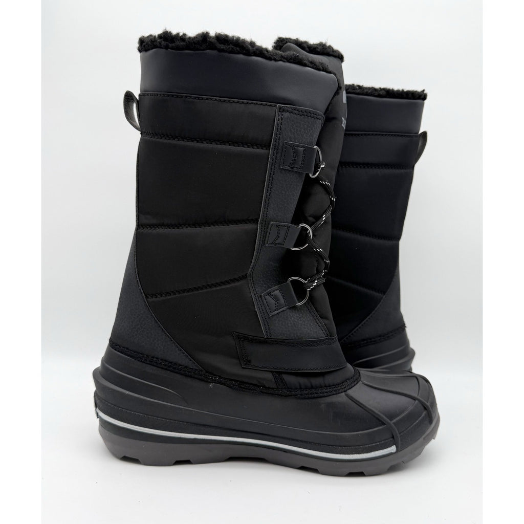 BILLY Footwear Kids Ice II Snow Boots US 7 M EU 39 Black Water Resistant NIB