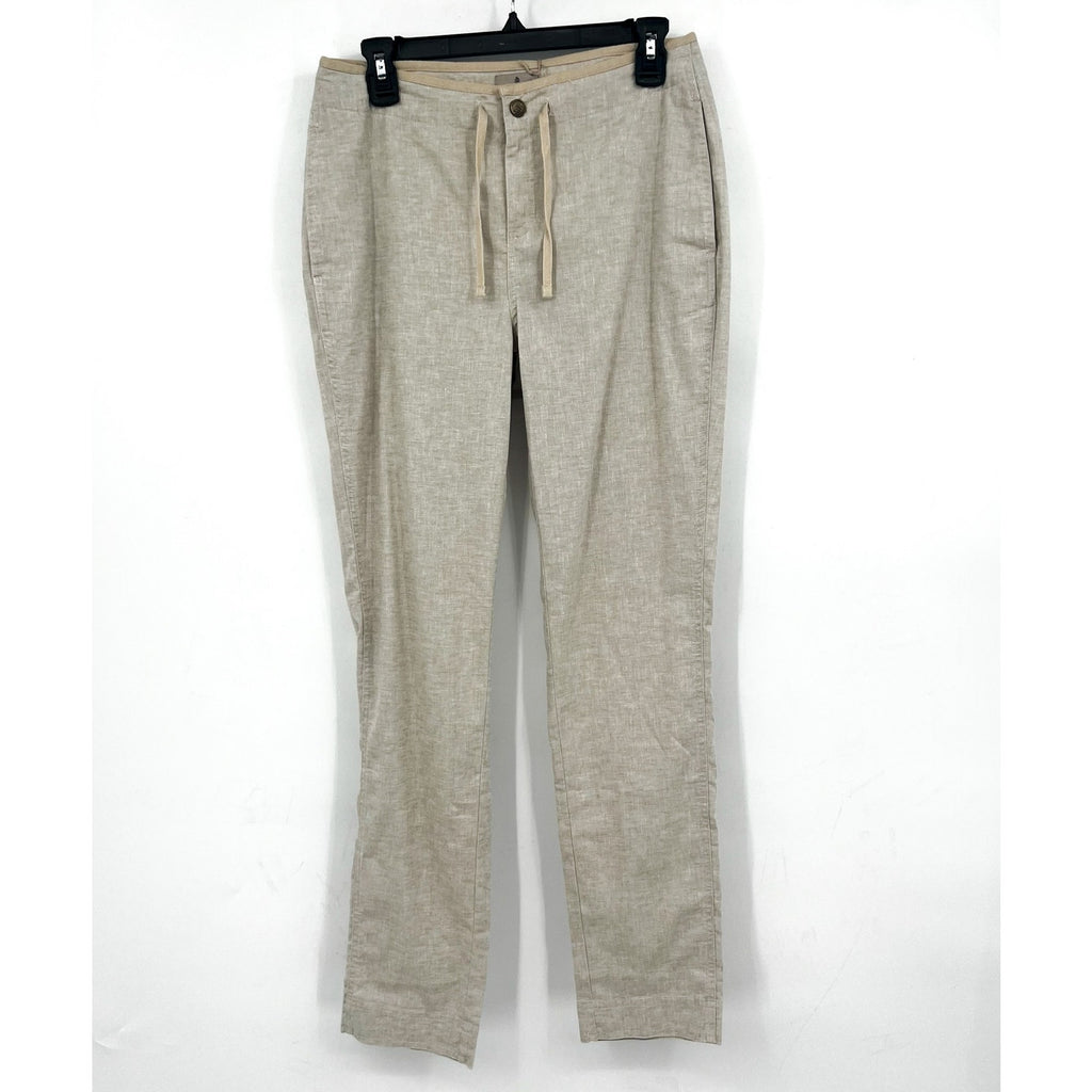 Royal Robbins Women's Hempline Tie Pants Size 4 Beige Drawstring NWT
