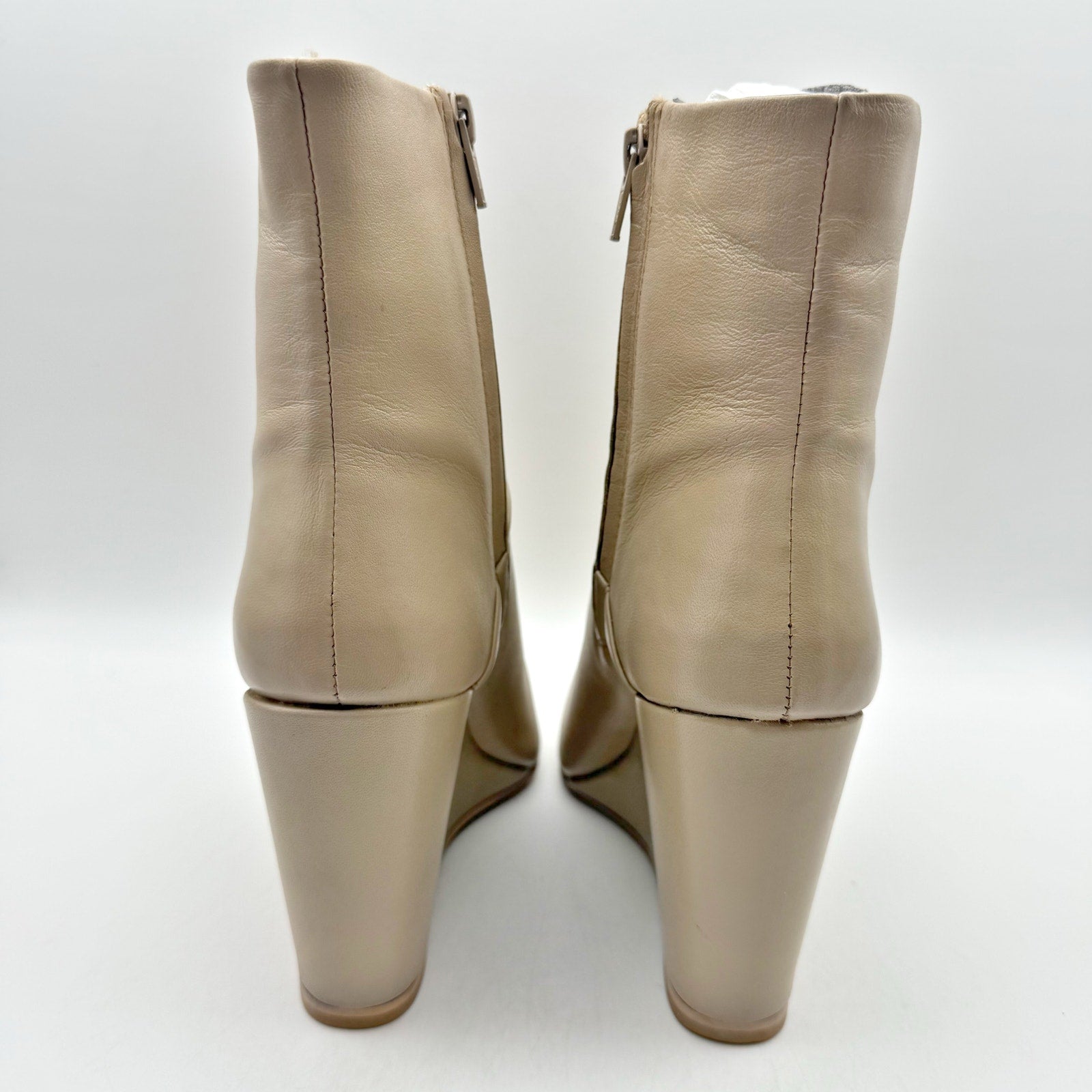 Seychelles Womens Only Girl Wedge Ankle Boots US 6 Tan Leather NIB