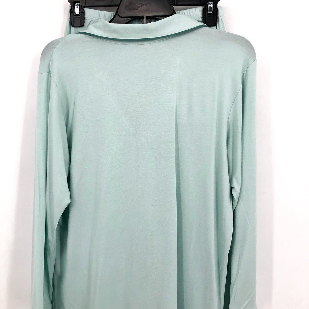 EBERJEY Women's Gisele PJ Set Small Mint Green Surf Spray Agave Modal NWT