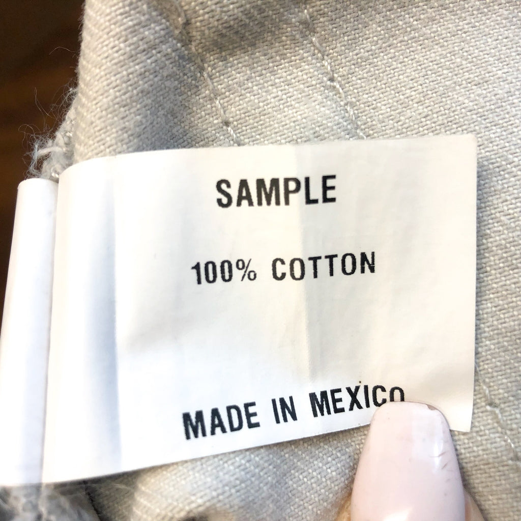 RE/DONE Women's High-Rise Tapered Jeans 2/26 Light Grey Rigid Denim Relaxed NWOT