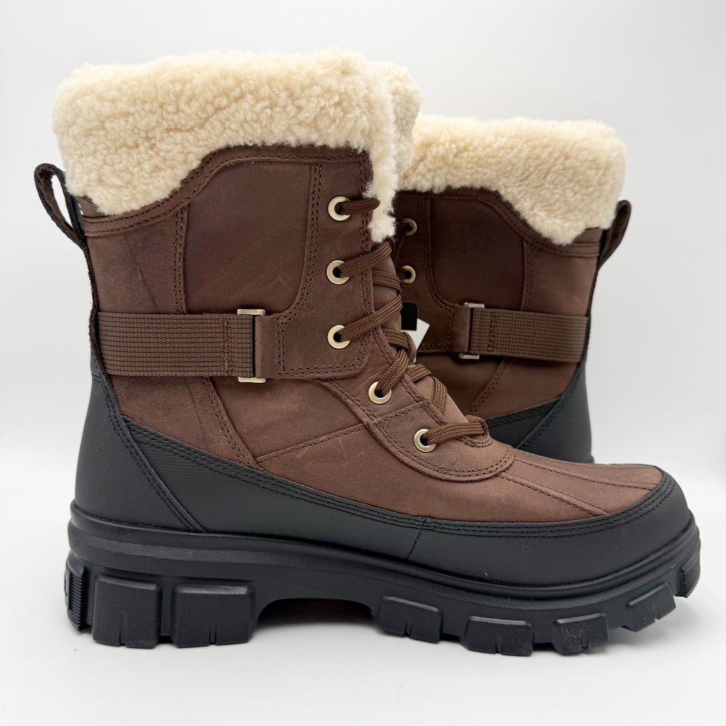 Sorel Womens Tivoli V Parc Winter Boots Size 12 Brown Leather Waterproof NIB