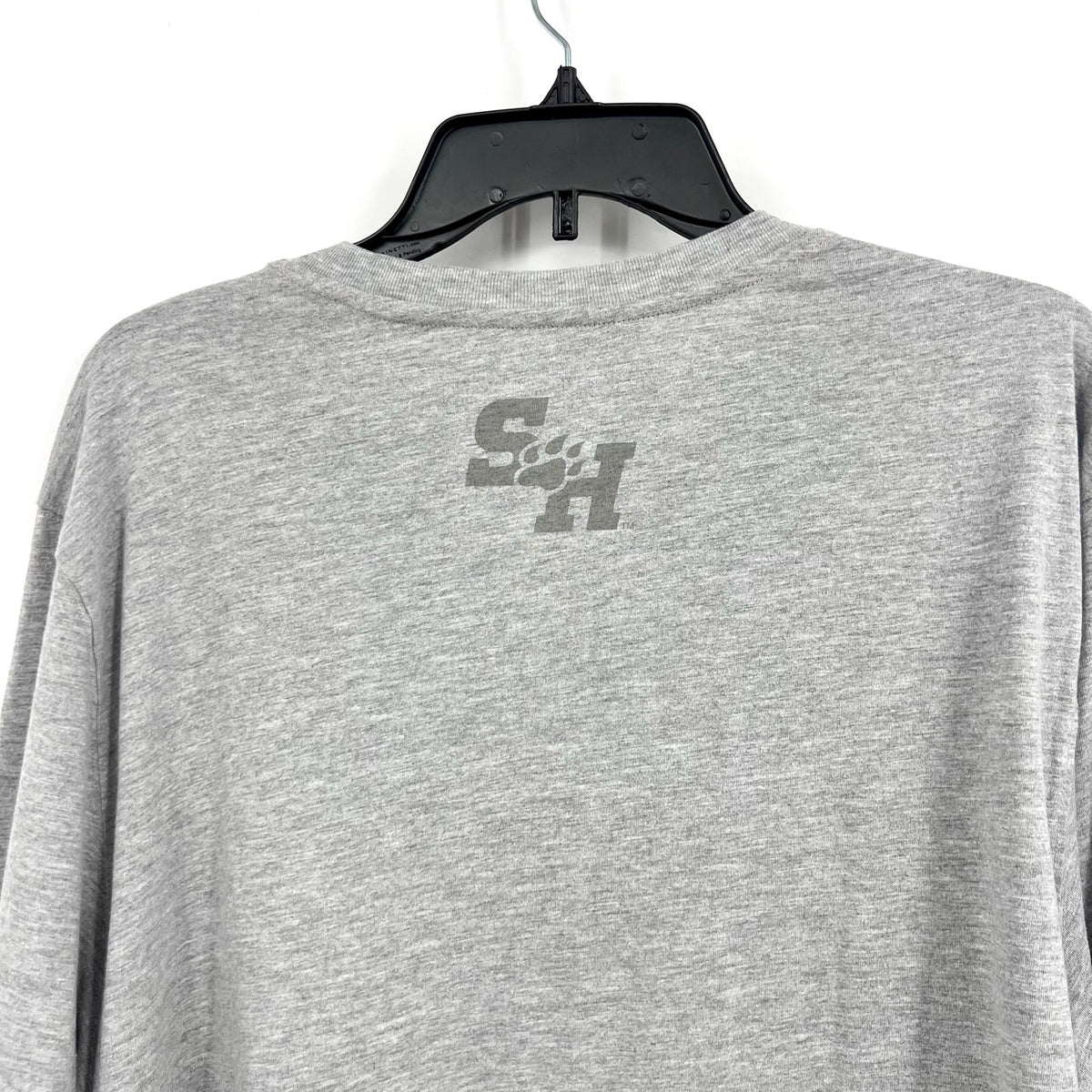 COLOSSEUM Mens Sam Houston State Bearkats TShirt Large Grey Long Sleeve NWT