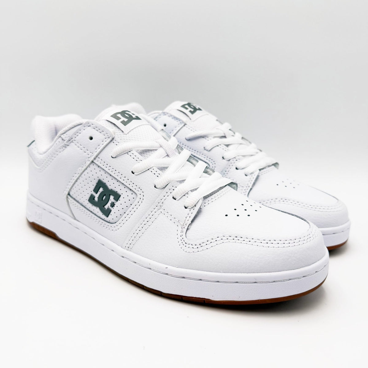 DC Mens Manteca 4 Skate Shoes Sneakers Size 9.5 EU 42.5 White Battleship NWOB