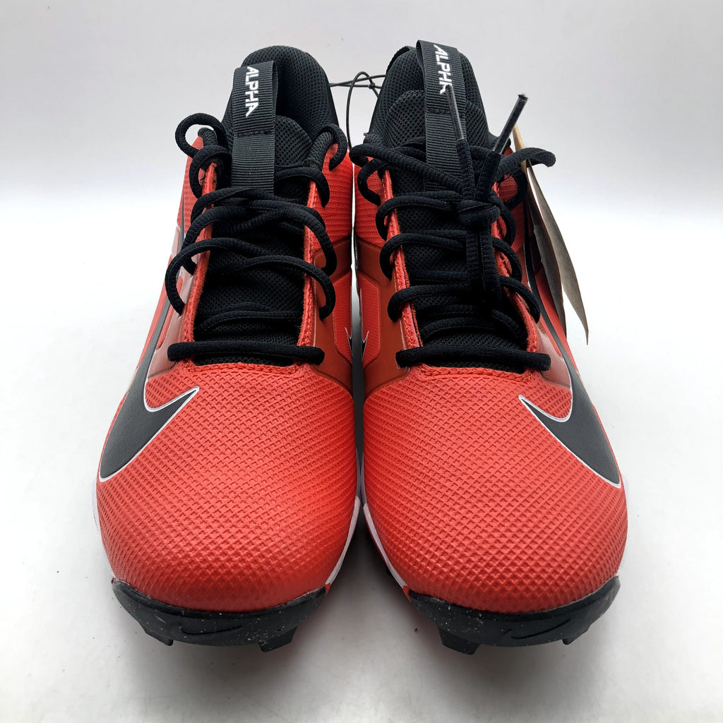 Nike Men's Alpha Menace 4 Shark SE Football Cleats Size 12 Red Black NWOB