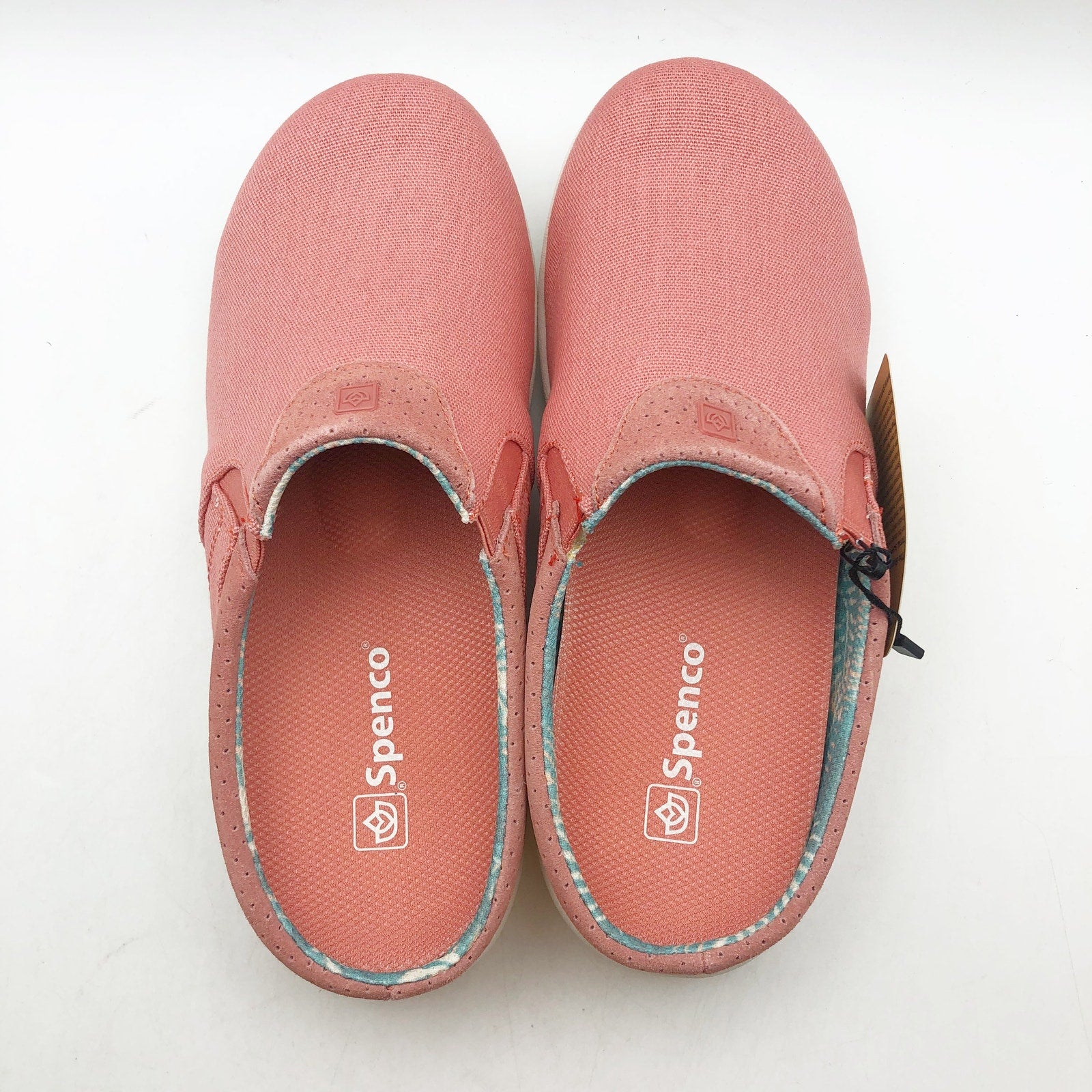 Spenco Womens SIESTA NUEVO Casual Slides Size 9.5 Pink Slip On Shoes Clogs NIB