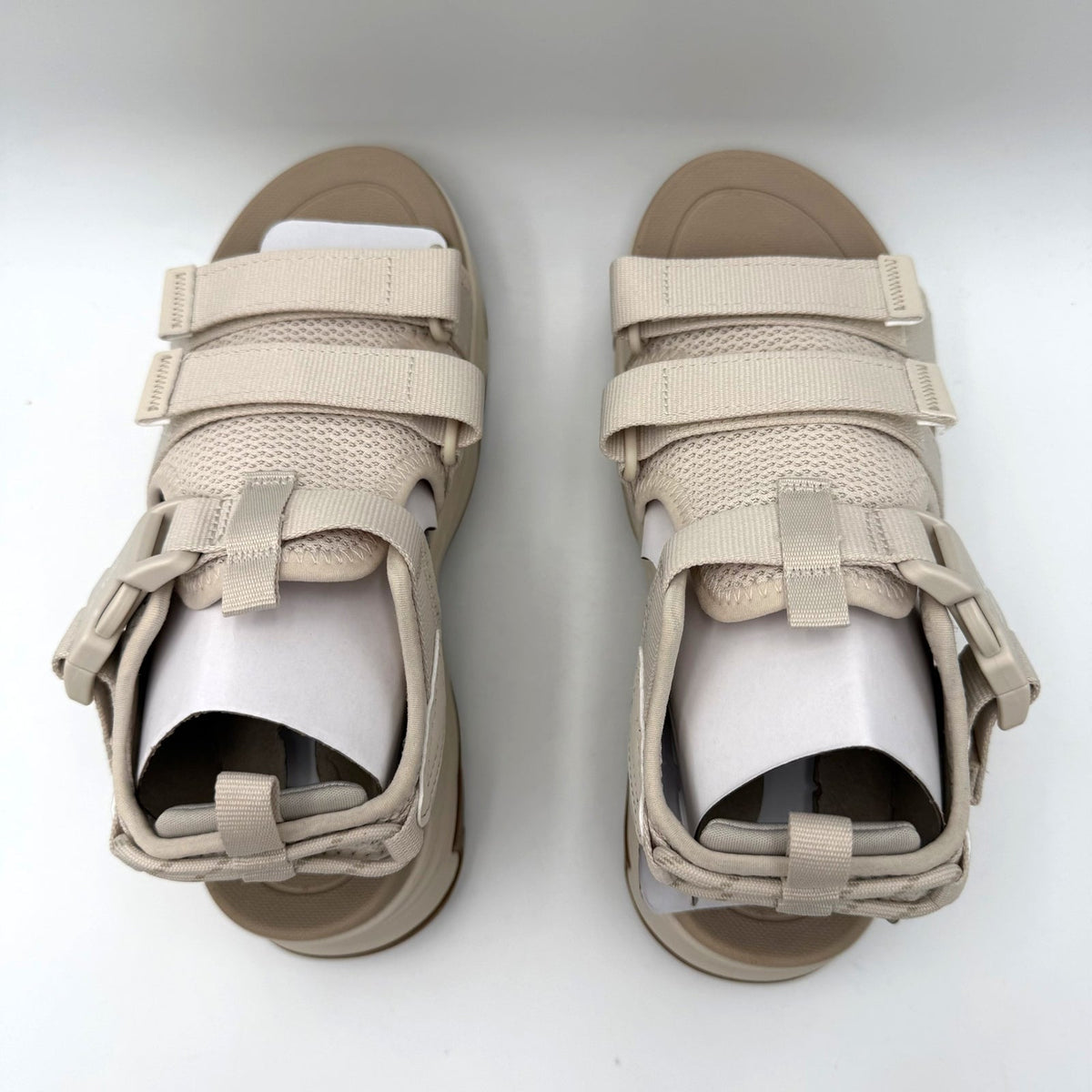 Teva Womens Hurricane Ampsole Gaila Platform Sandals Size 6 Birch Beige NIB