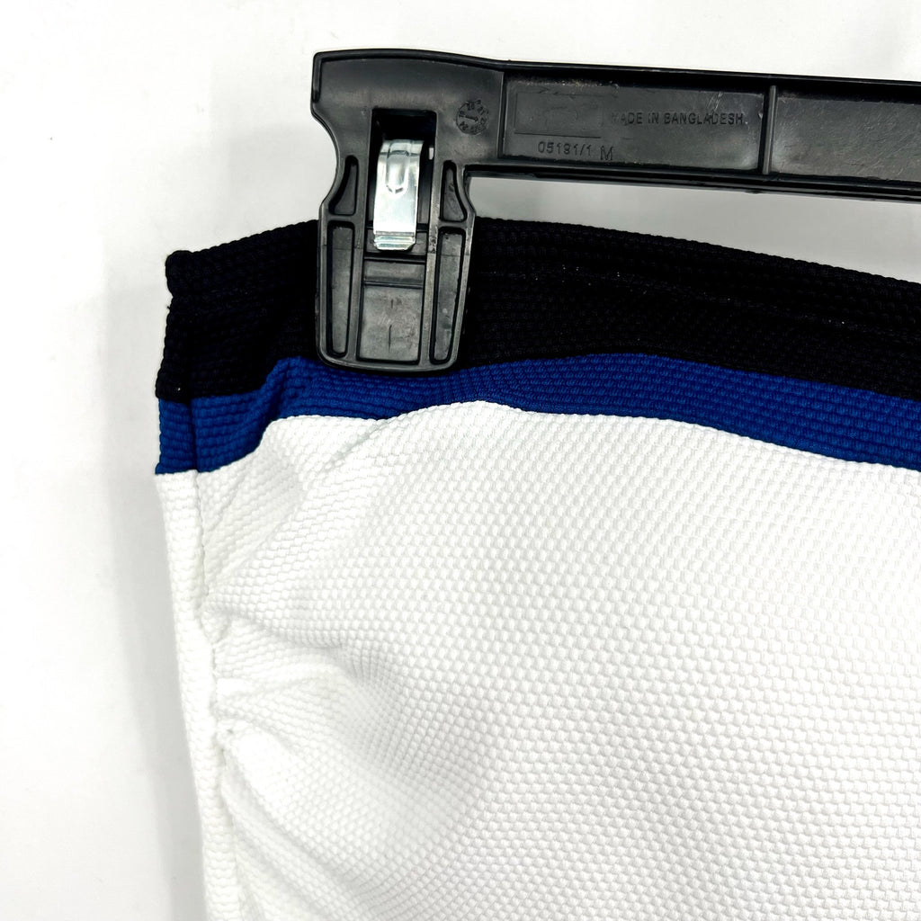 TOMMY BAHAMA Island Cays Colorblock Bandini Swim Top Medium White Blue NWT