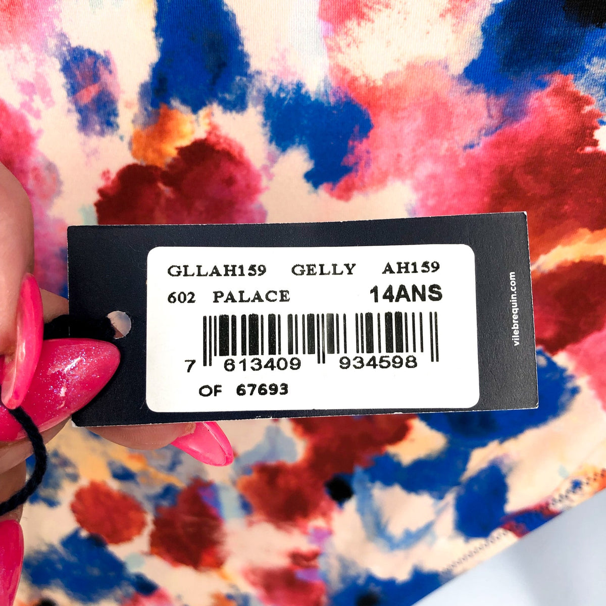 VILEBREQUIN Girl's Flowers in the Sky One Piece Swimsuit Size 14A Multicolor NWT