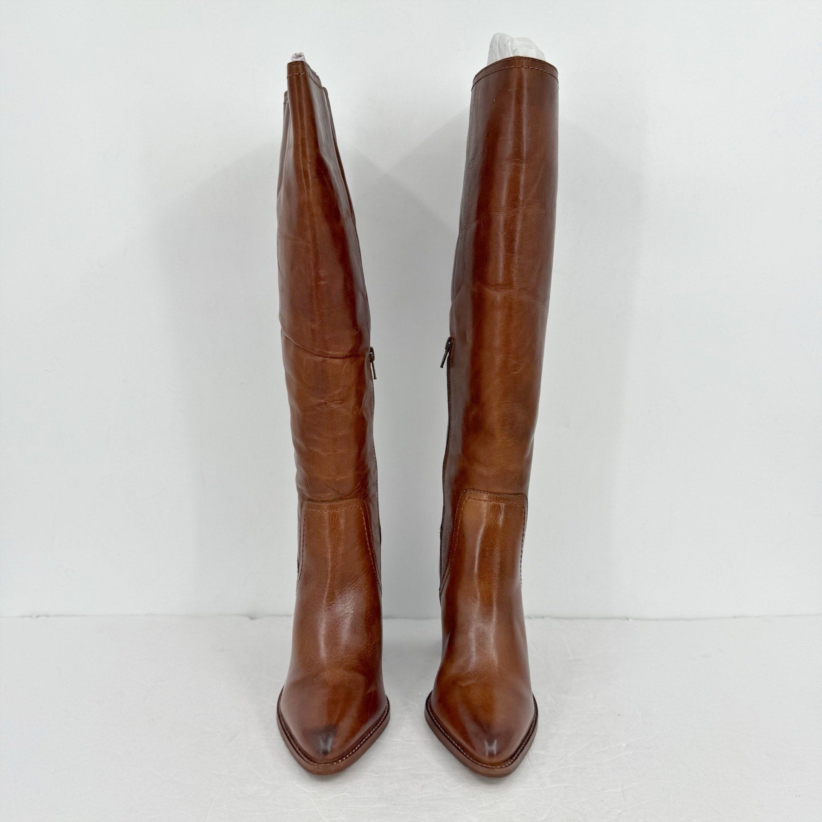 Diba True Womens True Do Knee High Boots US 7 M Brown Leather NWOB